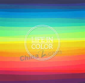 彩虹色背景矢量素材